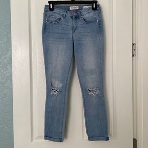 Jessica Simpson Forever Skinny Crop Size 25